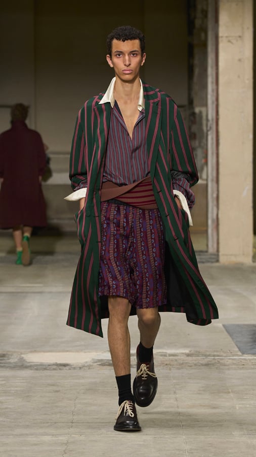 Le défilé Dries Van Noten homme printemps-été 2026.