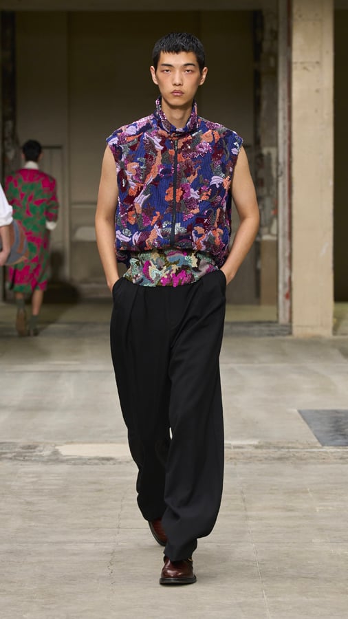 Le défilé Dries Van Noten homme printemps-été 2026.