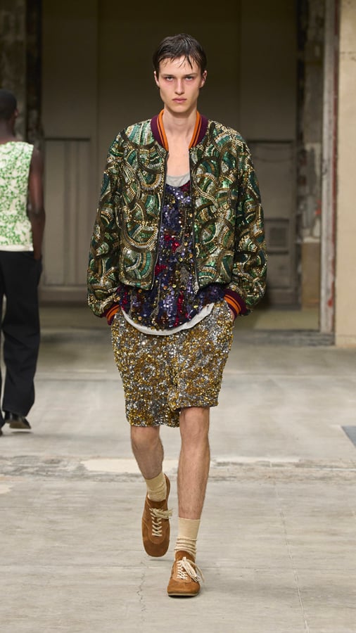 Le défilé Dries Van Noten homme printemps-été 2026.