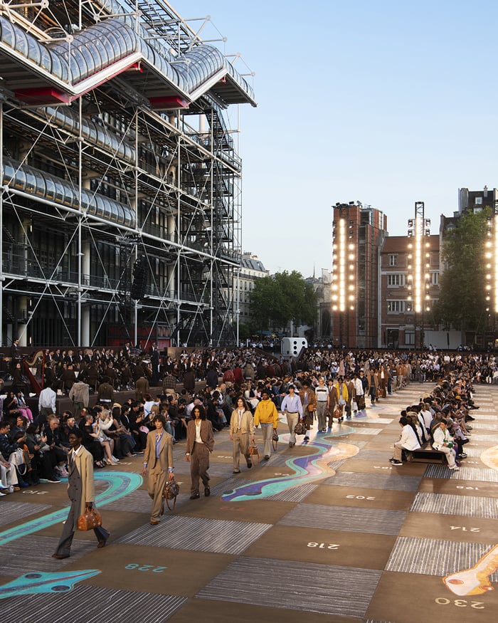 The Louis Vuitton Spring/Summer 2026 show finale.