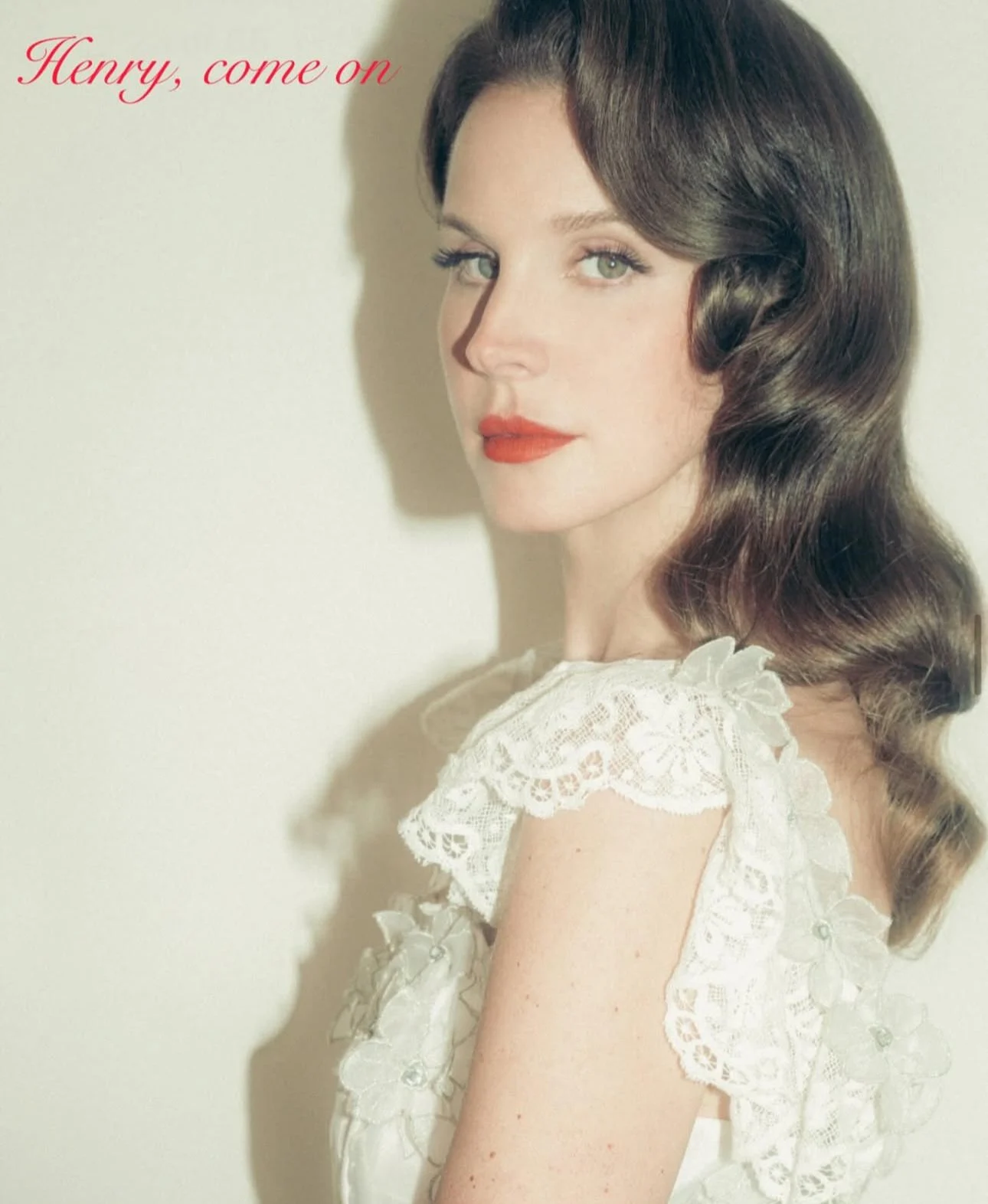 Lana Del Rey pour son single Henry, Come On (2025)