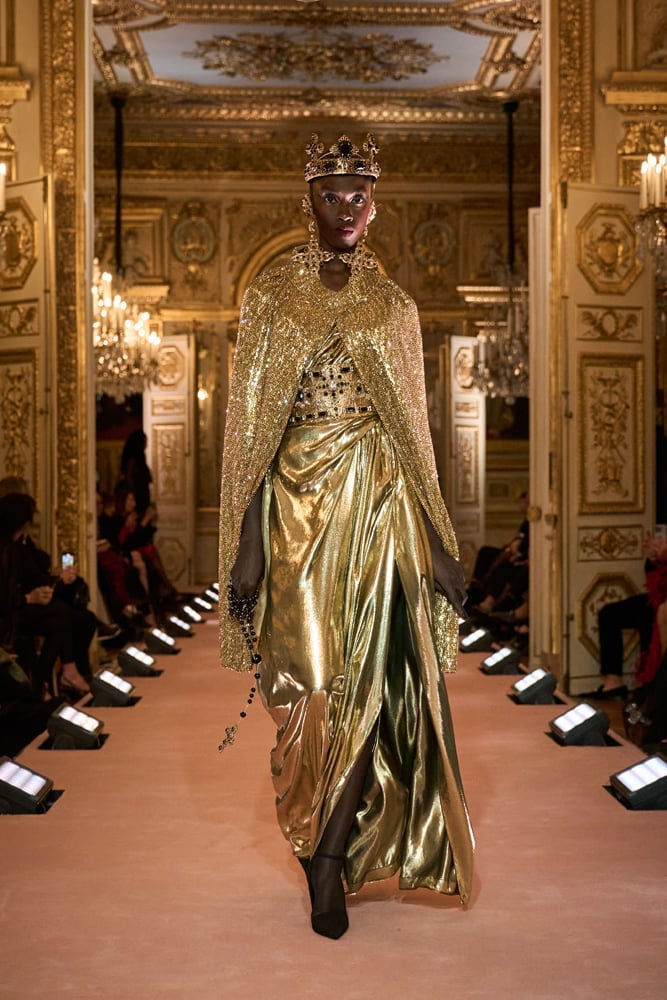 Le défilé Dolce & Gabbana haute couture printemps-été 2025 © Luca Stefanon.