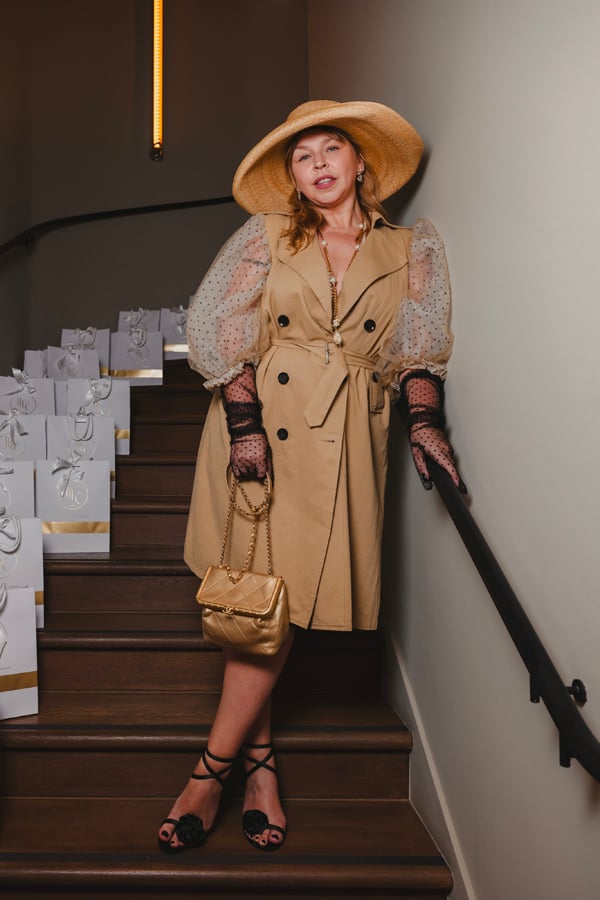 Olesya Okuneva au déjeuner hfc paris au festival de cannes 2025