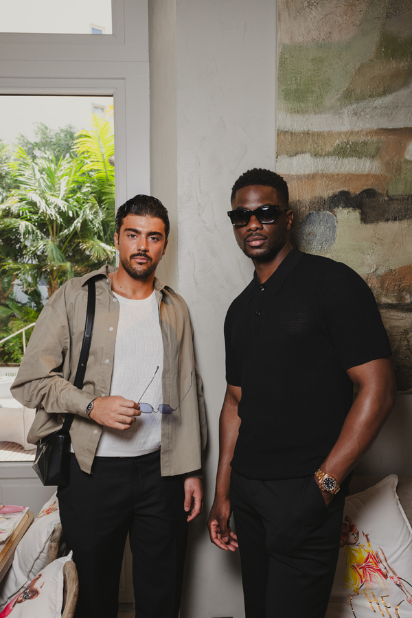Sofian Saï, Jonathan Mefre au déjeuner hfc paris au festival de cannes 2025