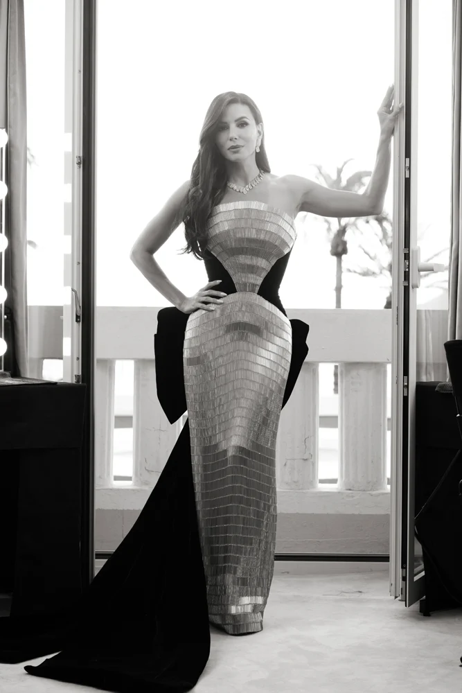 La star au Festival de Cannes 2025 © L’Oréal Paris.