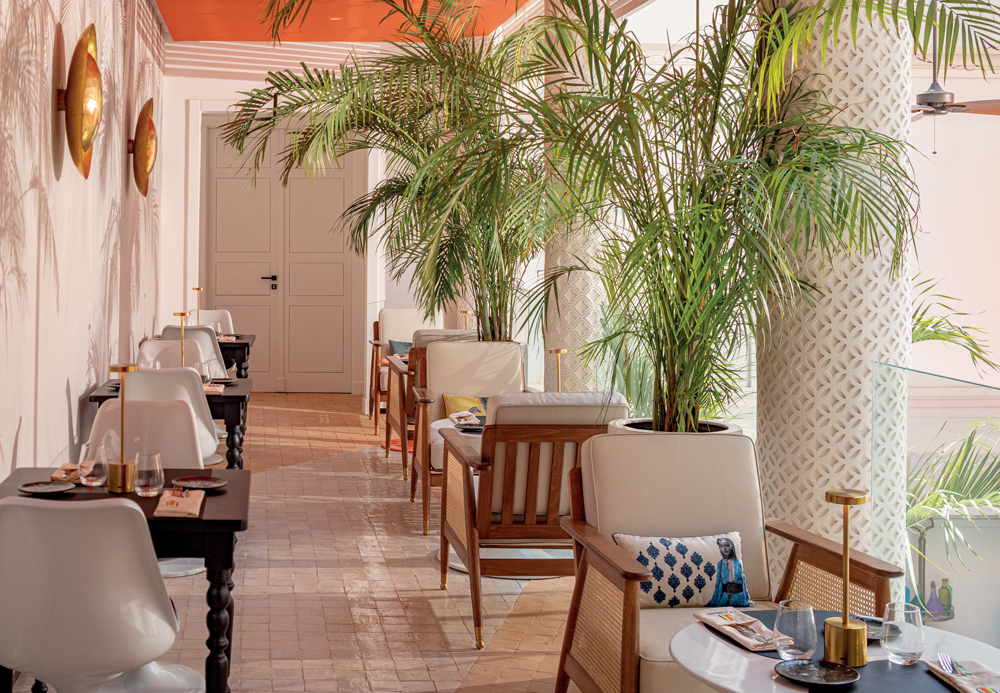 Le restaurant Le Slimana à Marrakech.