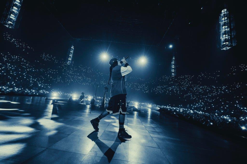 Billie Eilish en concert à l'Accor Arena de Paris le 11 juin 2025