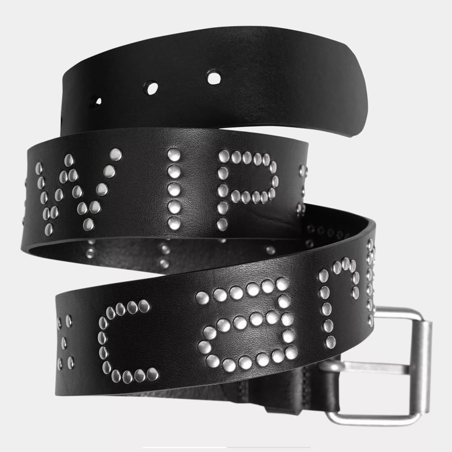 ceinture en cuir cloutée carhartt
