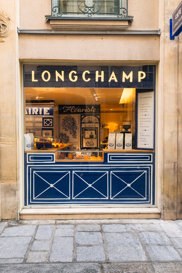 pop-up store longchamp x constantin marais 