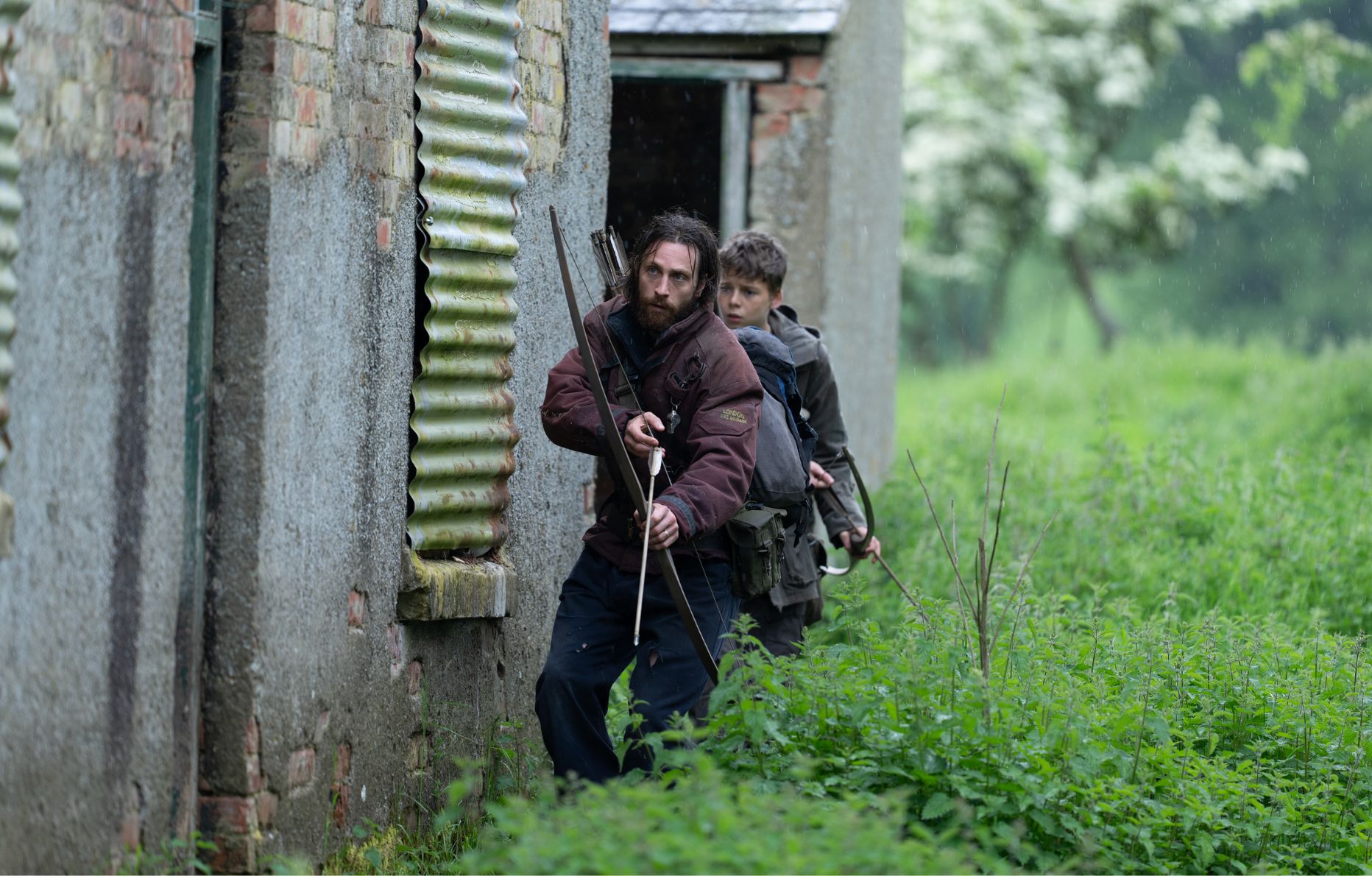 L'acteur Aaron Taylor-Johnson dans 28 Days Later de Danny Boyle.