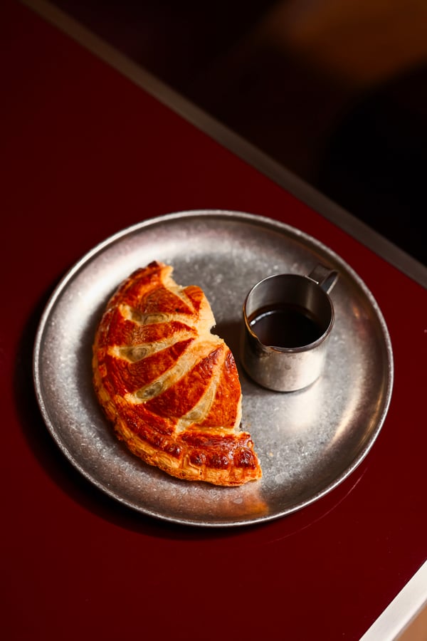 pithiviers aux champignons de Maslow Temple dans le 3eme à Paris
