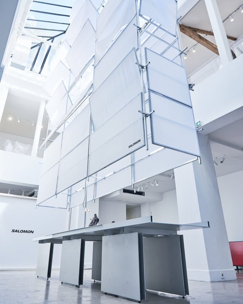 Immersive exhibition by Salomon in Paris<br>
