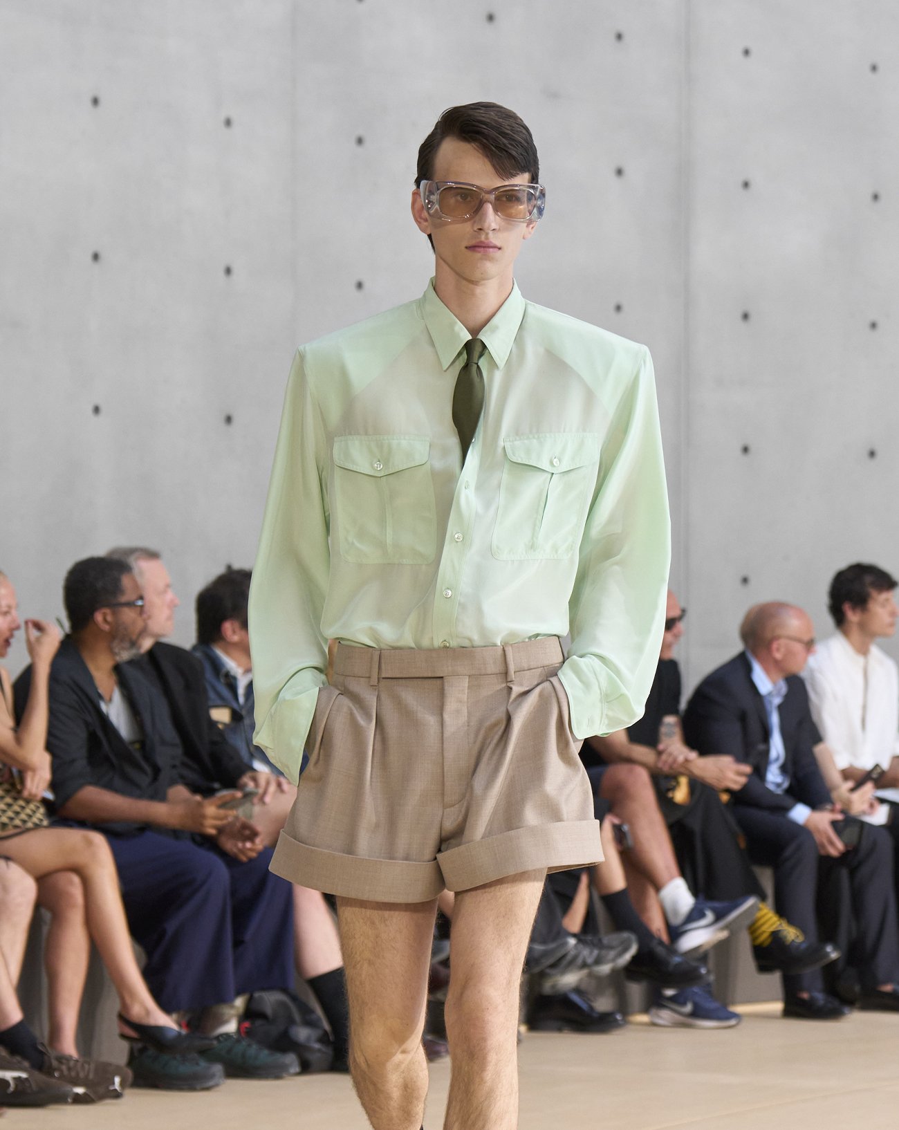 défilé saint laurent homme printemps-été 2026