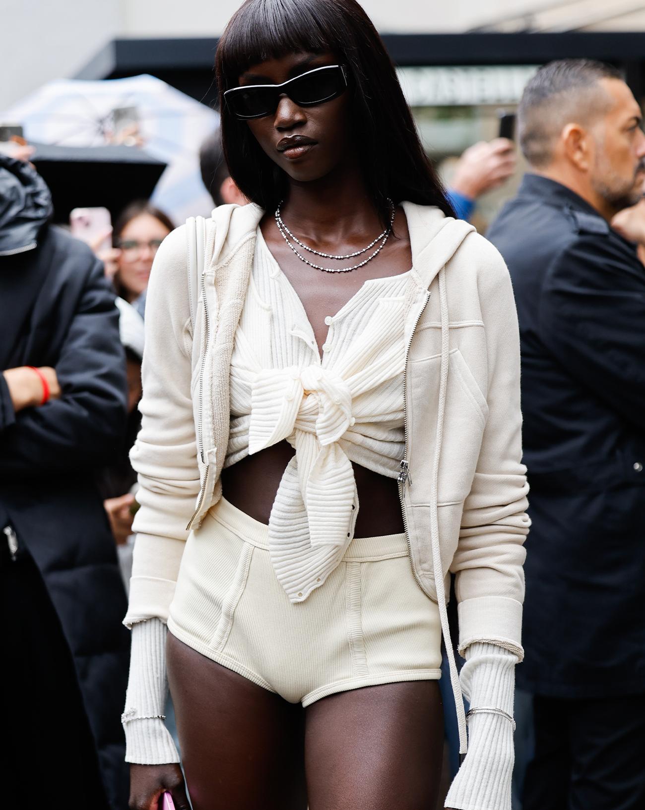 anok yai en short en coton tendance printemps-ete 2026