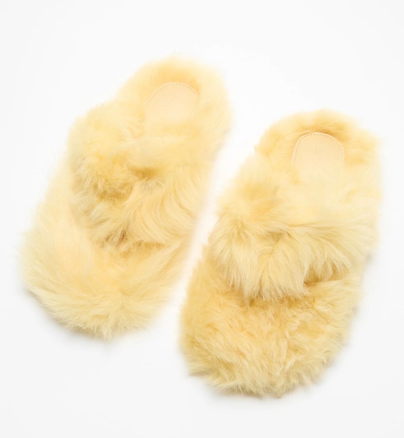 Acne Studios shearling sandals