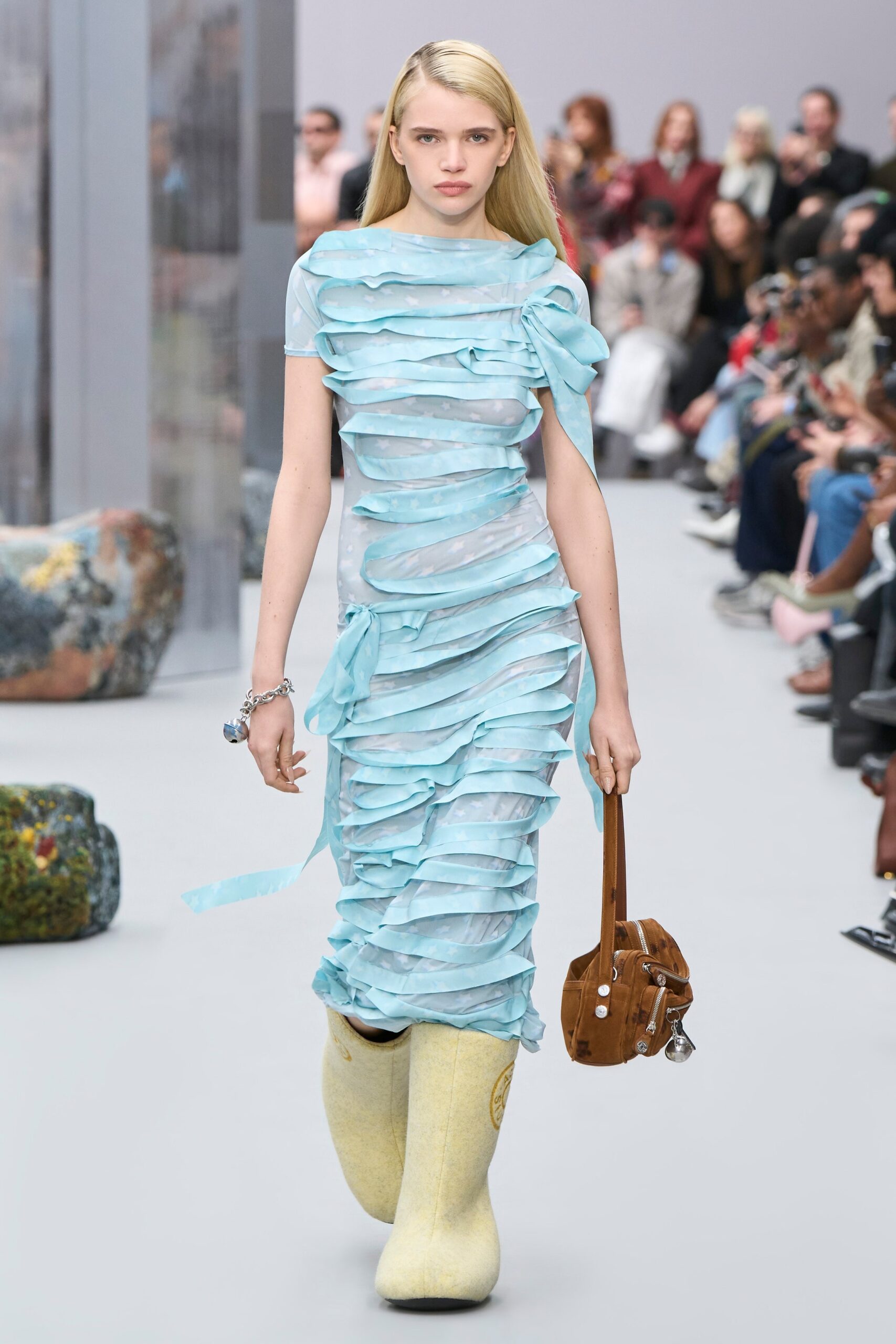 Acne Studios tendance colore bloc automne-hiver 2025-2026