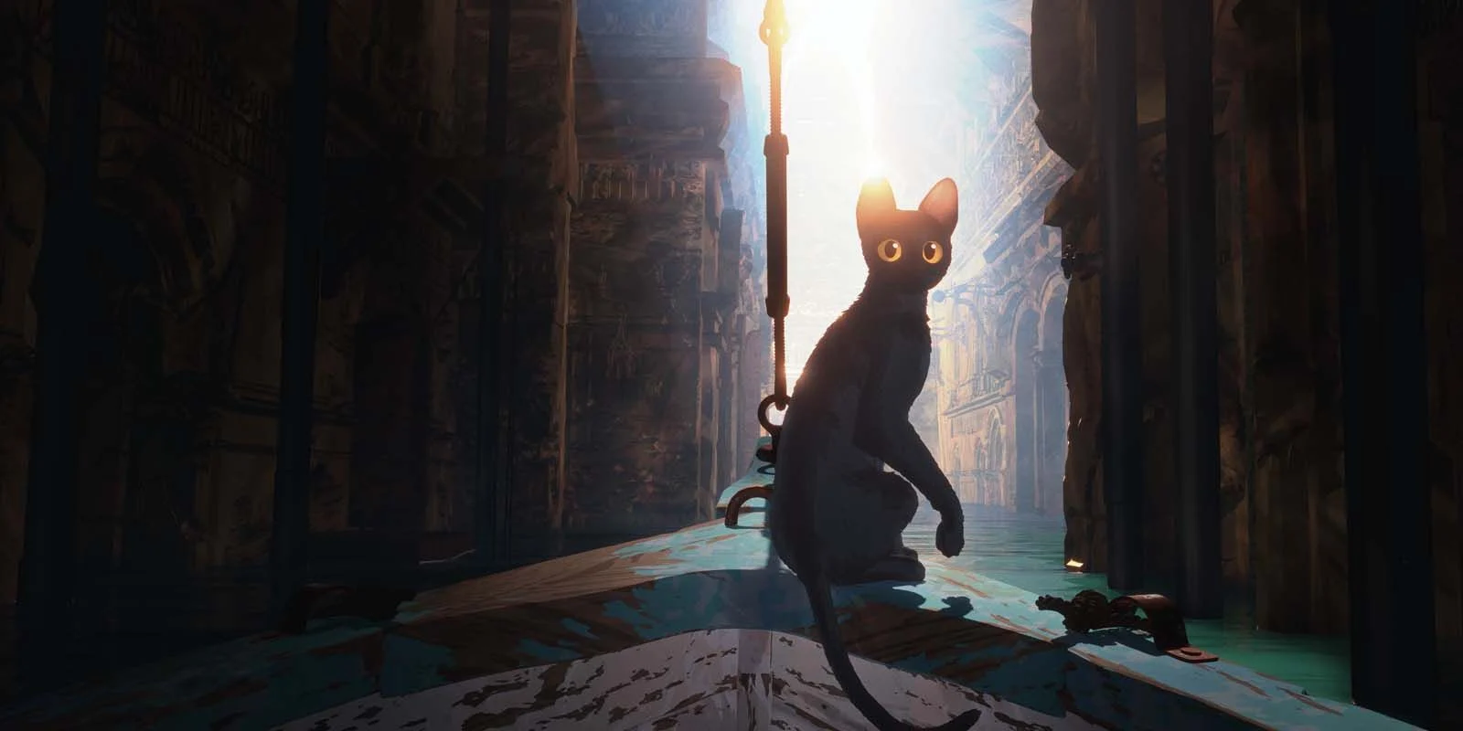 Flow, le chat qui n’avait plus peur de l’eau (2024) © UFO Distribution.