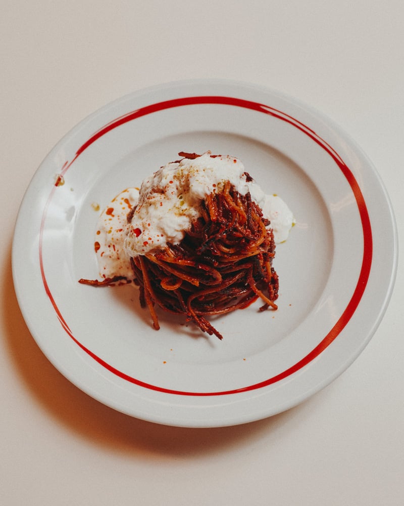 Restaurant italo américain red sauce