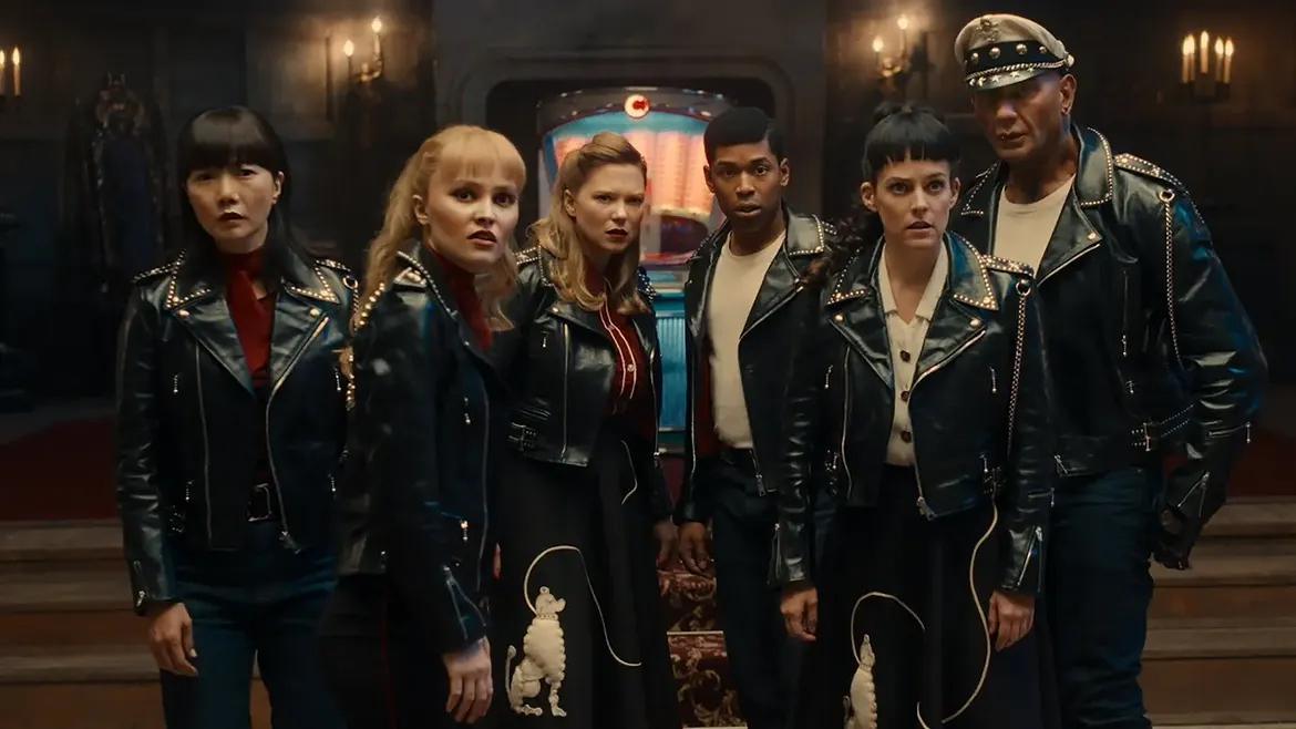 Lily-Rose Depp et Léa Seydoux dans le film Alpha Gang (2026). © Tiff.