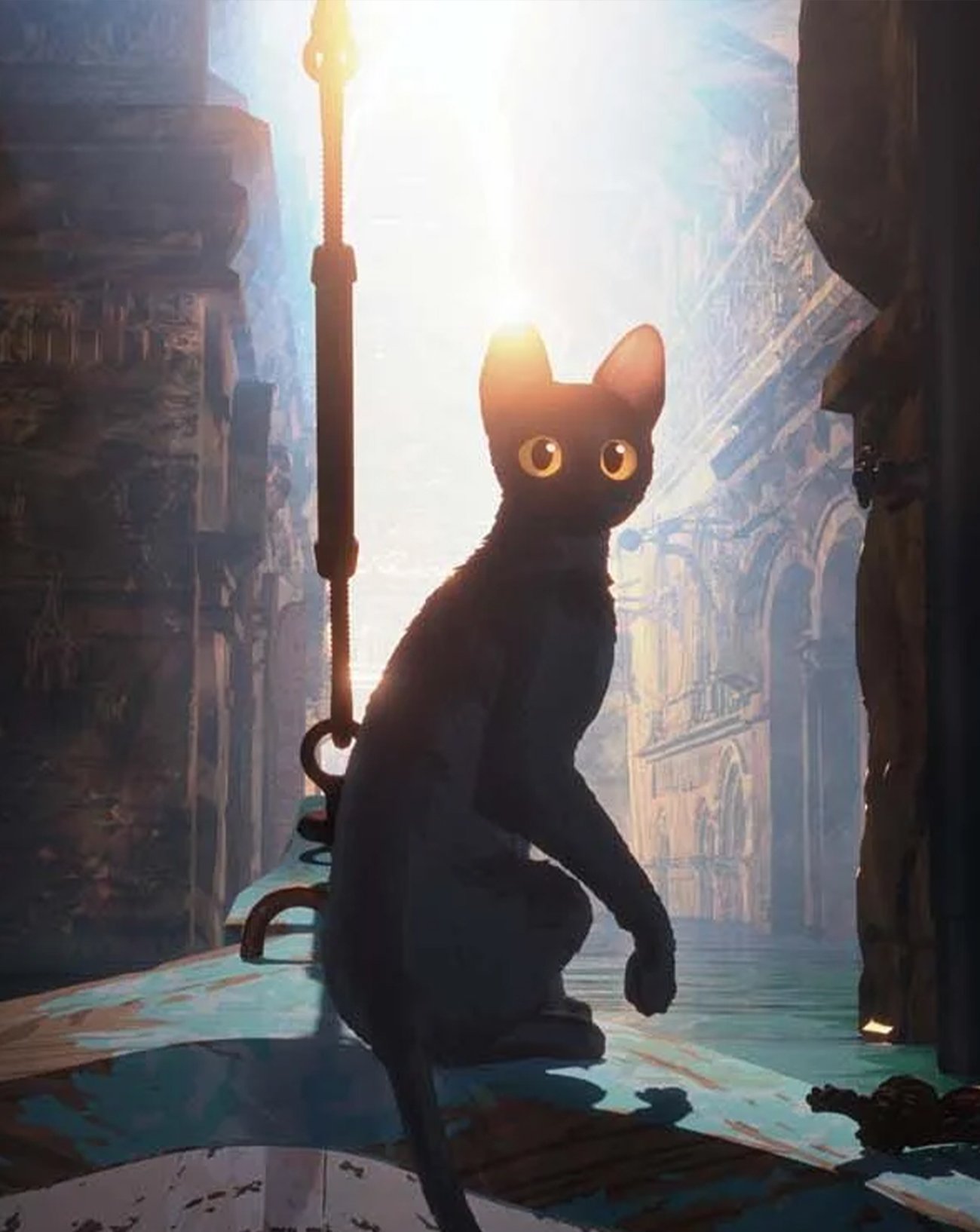 Flow, le chat qui n’avait plus peur de l’eau (2024) © UFO Distribution.