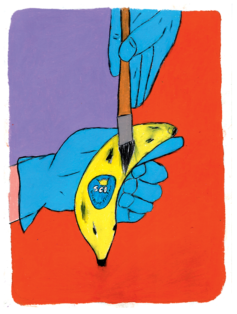 Ilustration par Soufiane Ababri pour Numéro Art.