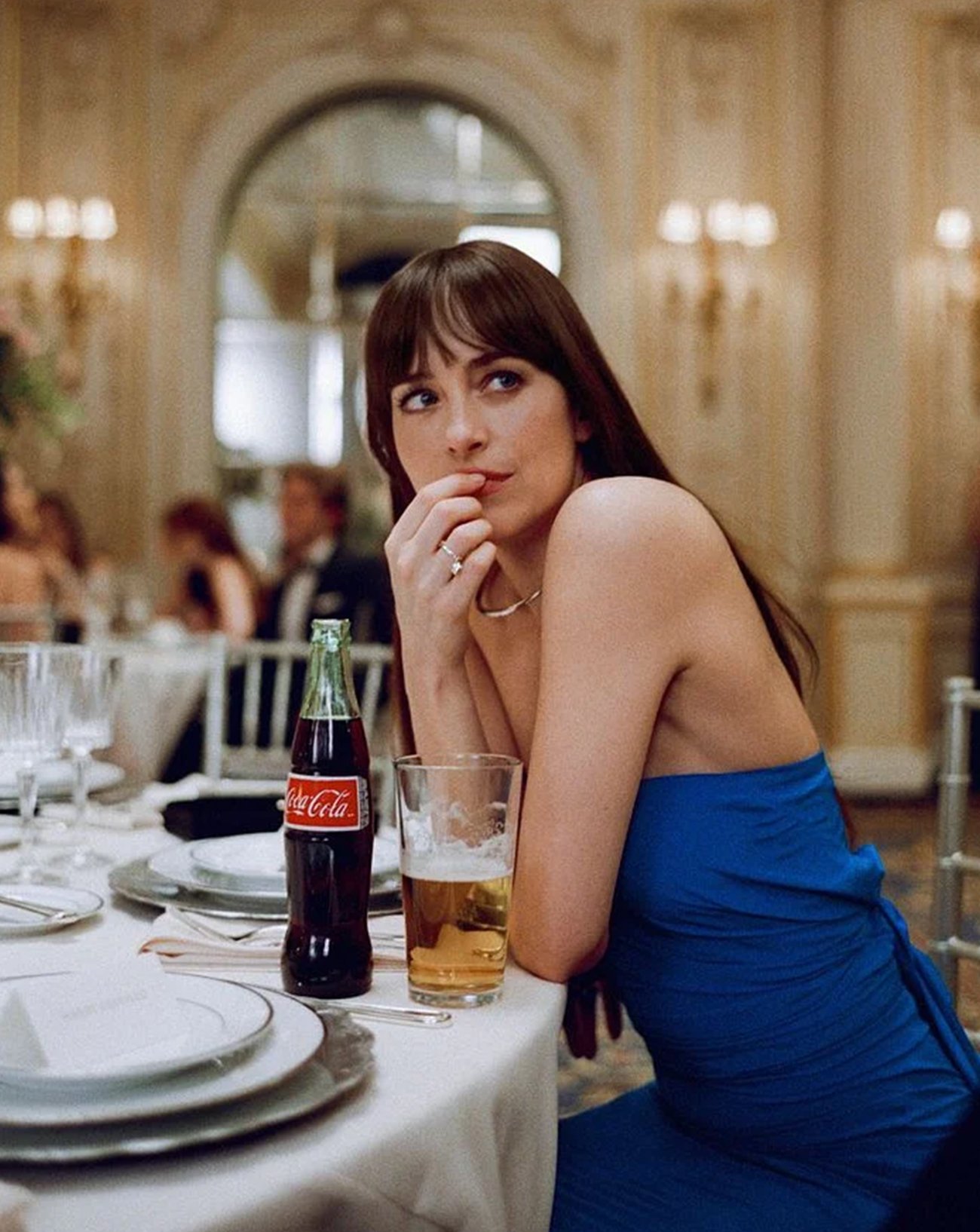 Dakota Johnson dans le film Materialists (2025) © Adore Matchmaking LLC / Atsushi Nishijima.