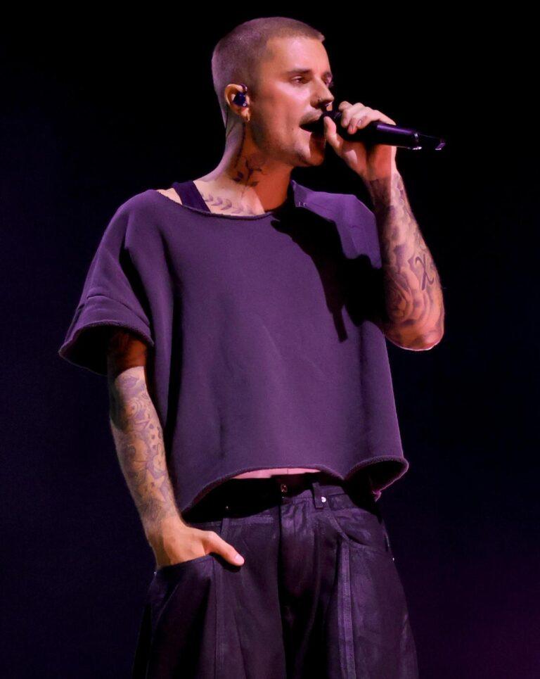 Justin Bieber au festival Coachella en 2026.