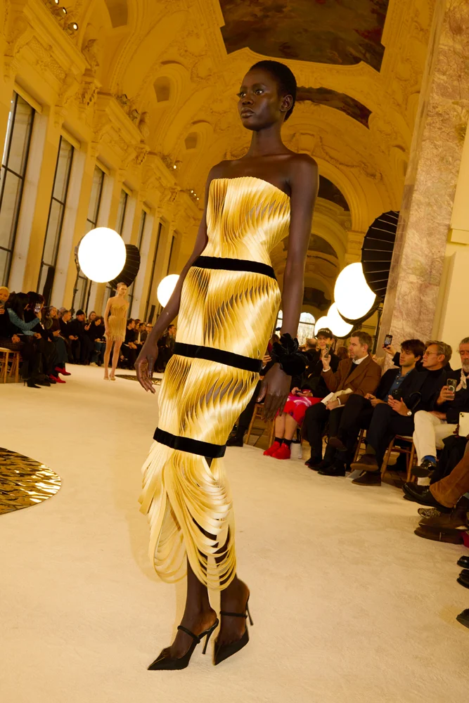 Le défilé Schiaparelli haute couture printemps-été 2025.