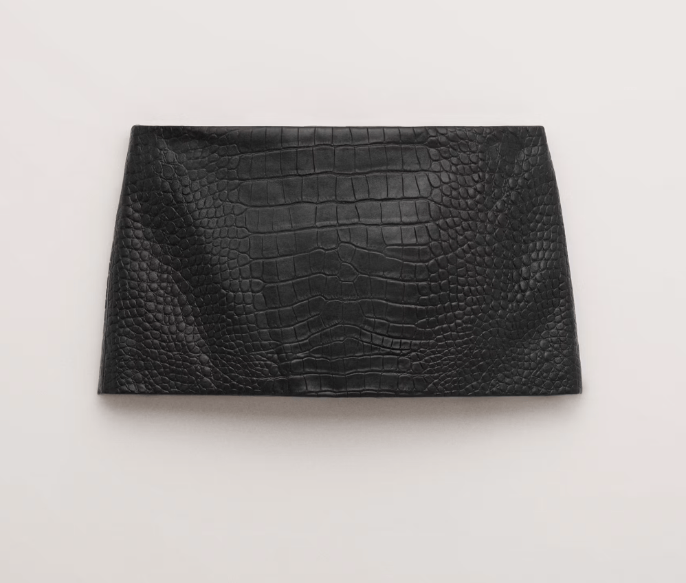 minijupe en cuir croco mango tendance printemps-ete 2026