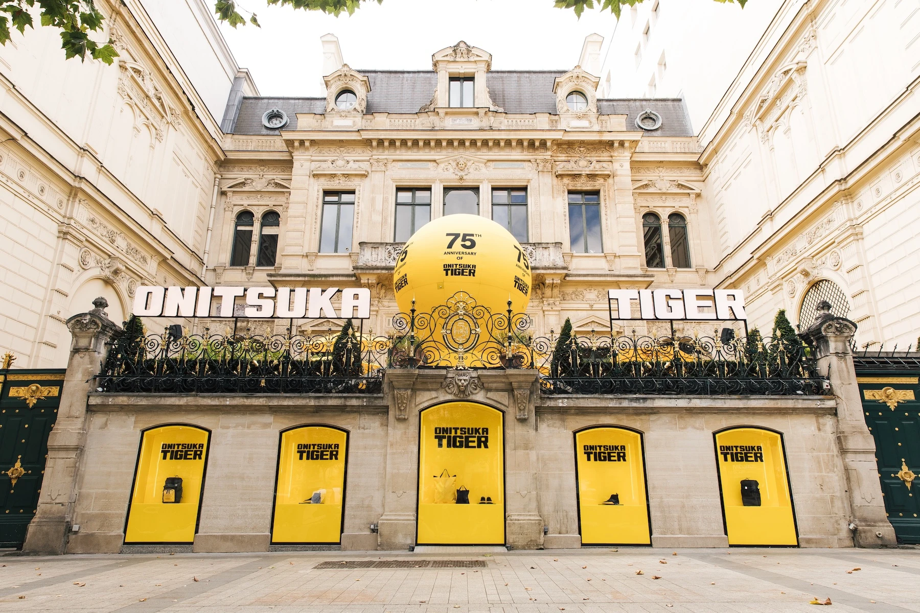 La nouvelle boutique Onistuka Tiger, Paris 8e.