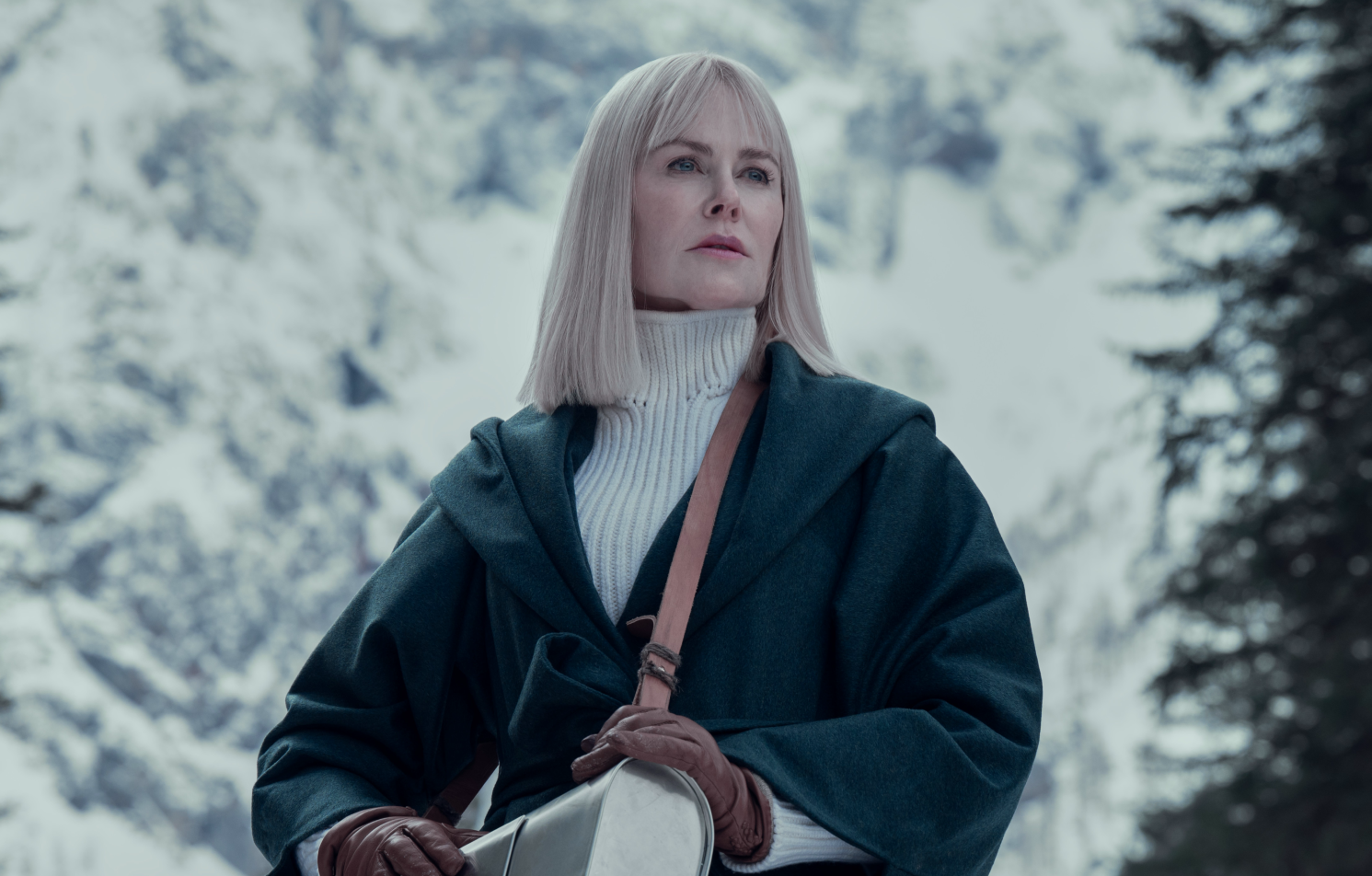 Nicole Kidman dans la série Nine Perfect Strangers (2025) © Prime Video / Reiner Bajo