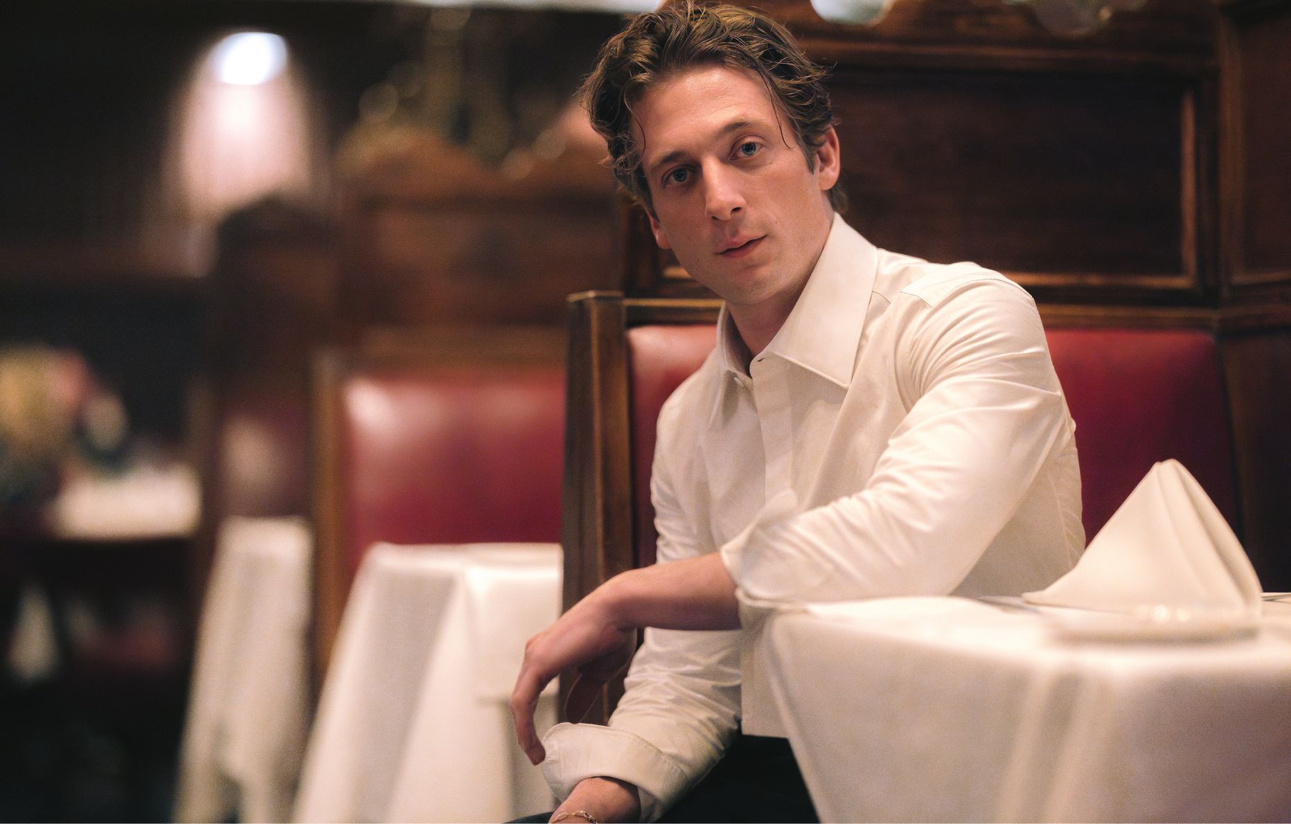 L'acteur Jeremy Allen White assiste à un dîner en l’honneur du casting et des producteurs de The Bear au Musso & Frank Grill, le 9 juin 2025, à Hollywood, en Californie.