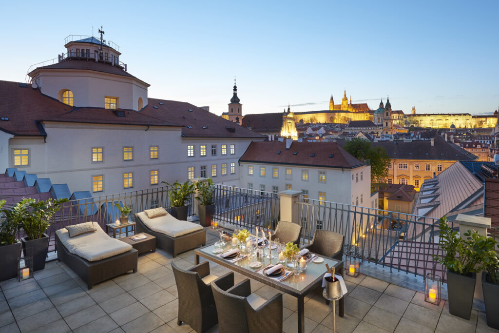 Mandarin Oriental Prague hôtel luxe monastère