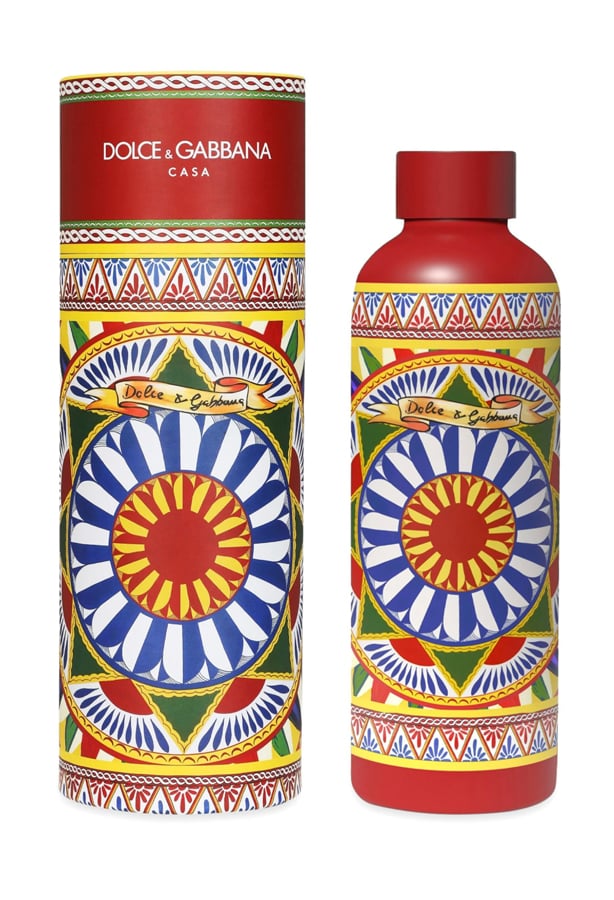 gourde à motifs dolce & gabbana plage ete 2025