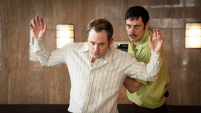 Dacre Montgomery dans le film Dead Man's Wire (2025) © TIFF.