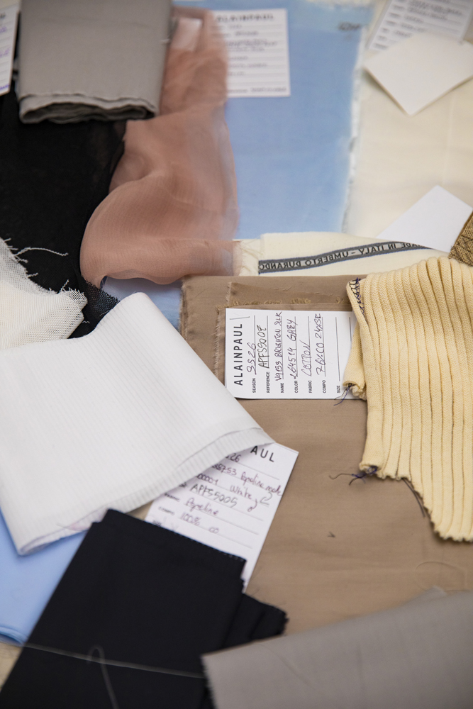 Alain Paul in his studio in the 11th arrondissement of Paris © Nathan Merchadier for Numéro.com.