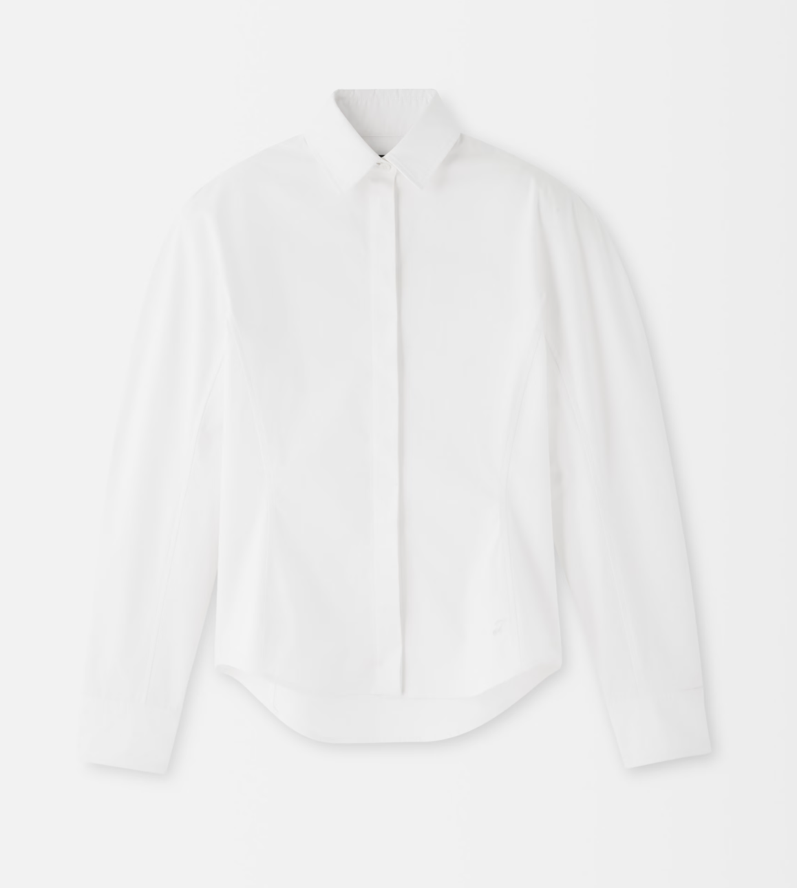 chemise en coton blanc jacquemus officewear