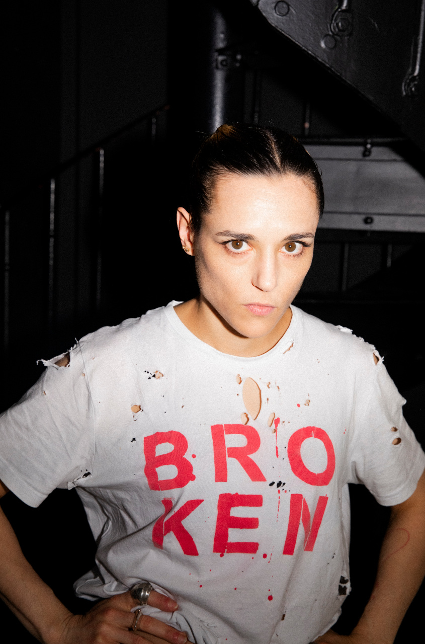 La chanteuse Jehnny Beth.