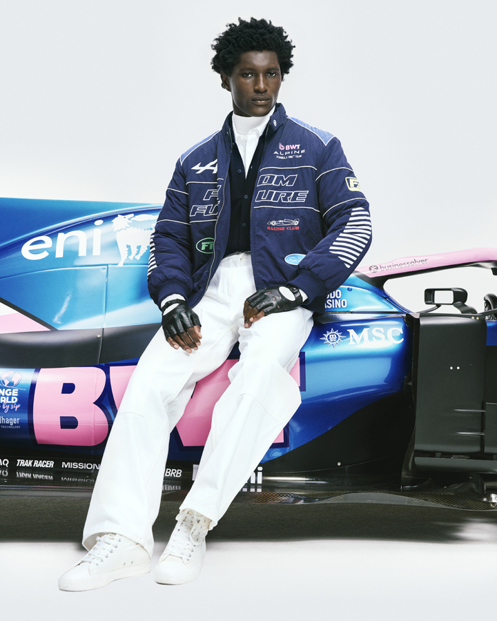 collection from future x bwt alpine f1 team 