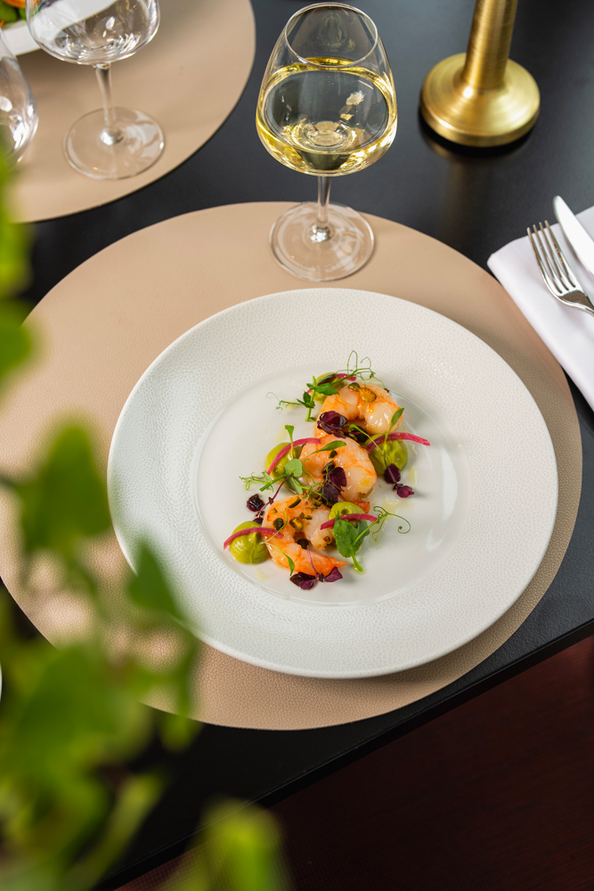 le restaurant La Véranda de l'hôtel Waldorf Astoria Versailles