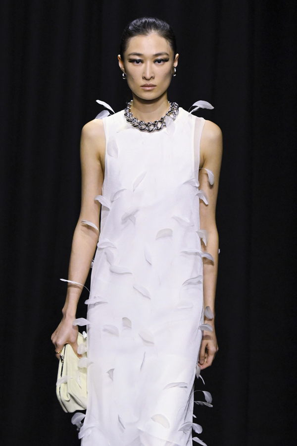 tendance make-up défilé jil sander automne-hiver 2025-2026