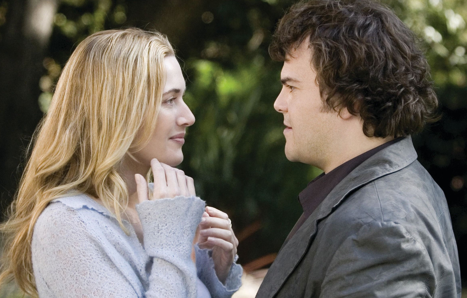 Kate Winslet et Jack Black dans The Holiday.