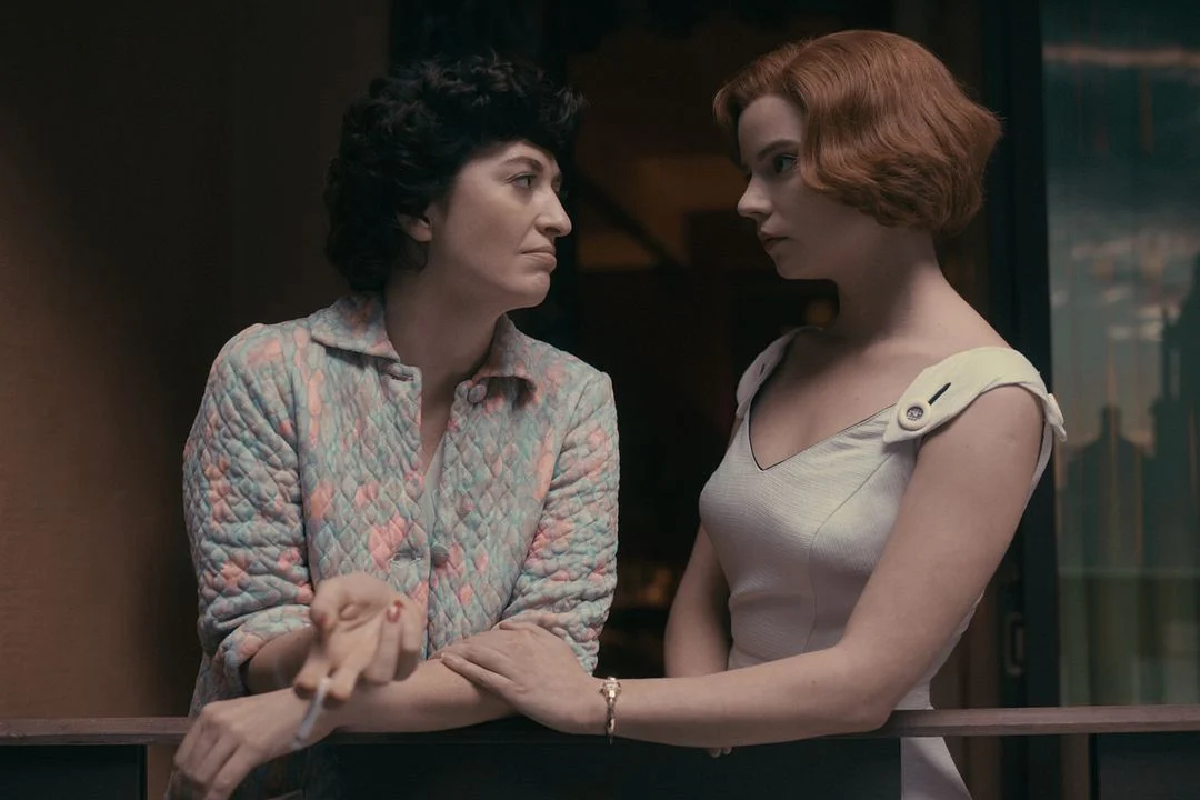 Anya Taylor-Joy dans Le jeu de la Dame Copyright Netflix