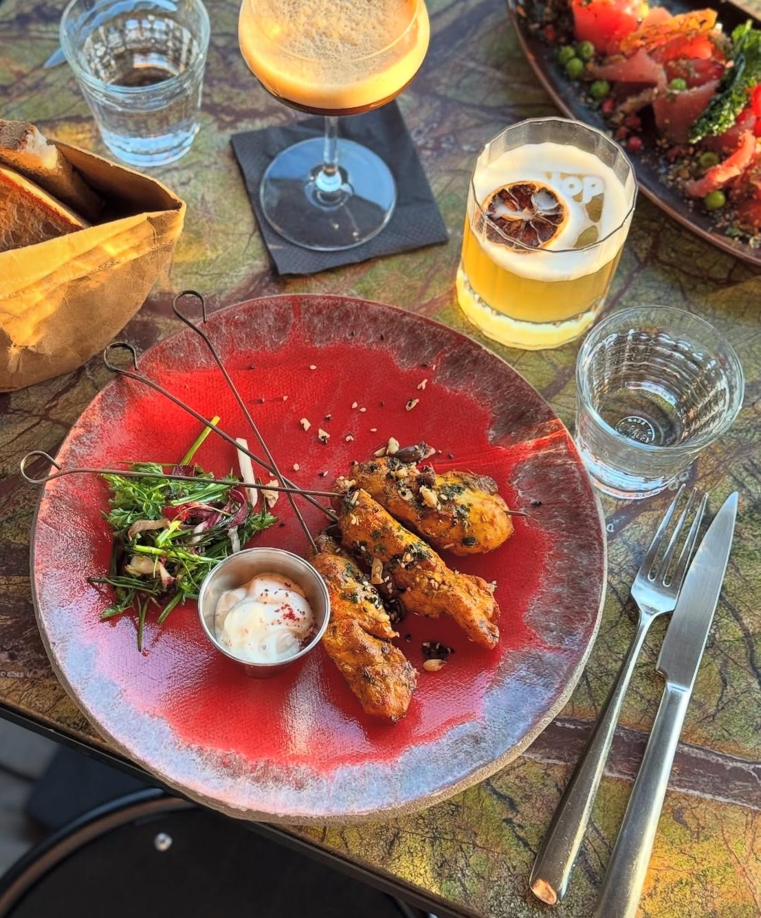 Le restaurant Au Top, Paris 3e.