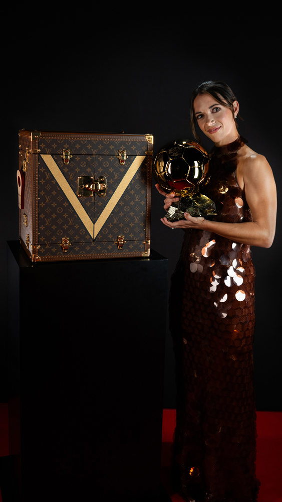 Aitana Bonmatí à la 69e cérémonie du Ballon d'Or © Louis Vuitton.