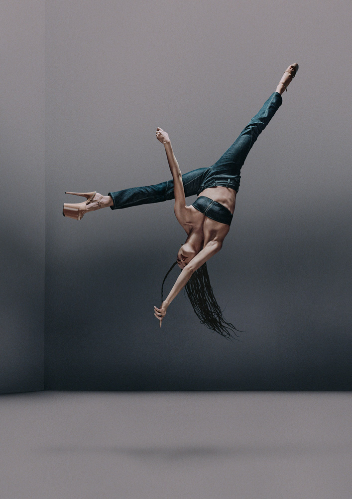 La collection de jeans Anatomic Denim de G-Star photographiée par Jordan Hemingway.