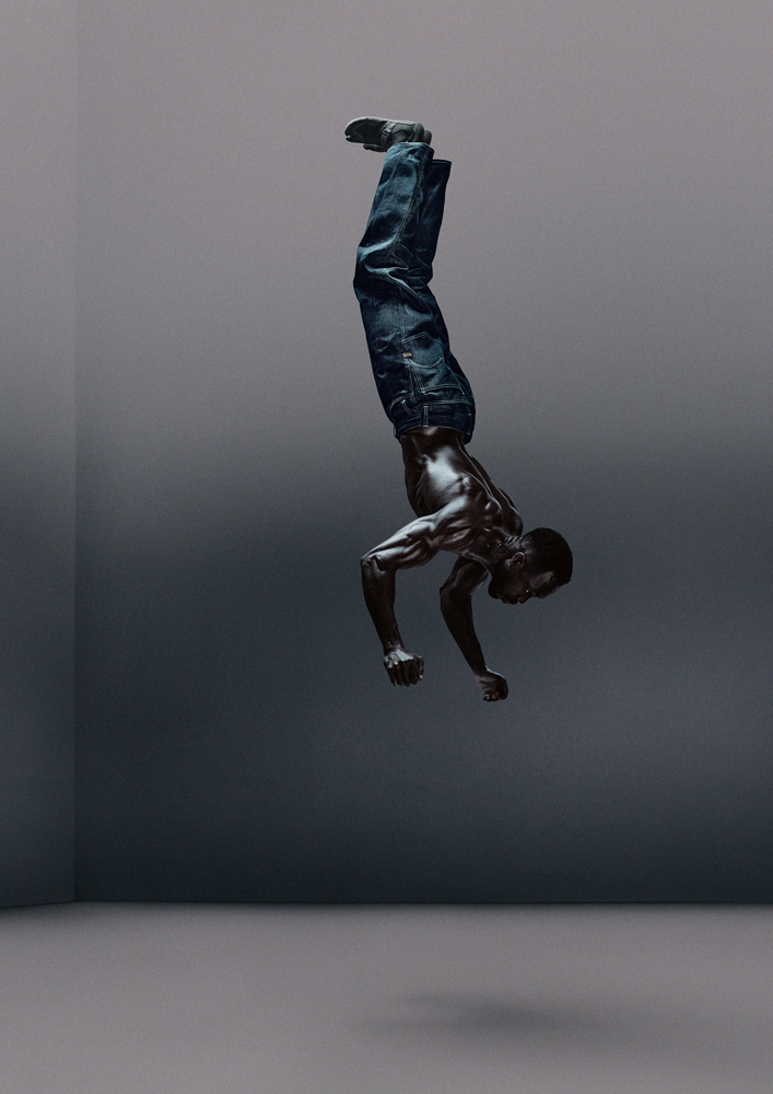 La collection de jeans Anatomic Denim de G-Star photographiée par Jordan Hemingway.