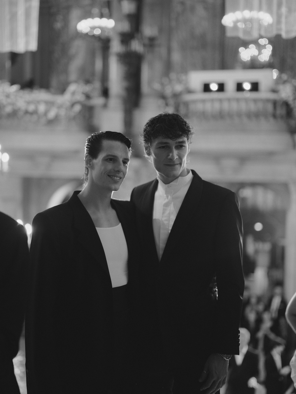 Germain Louvert et Hugo Marchand au gala de l'Opéra 2025.