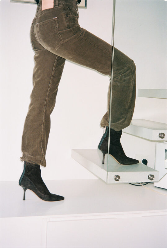 Bottines NOmasei en daim noir