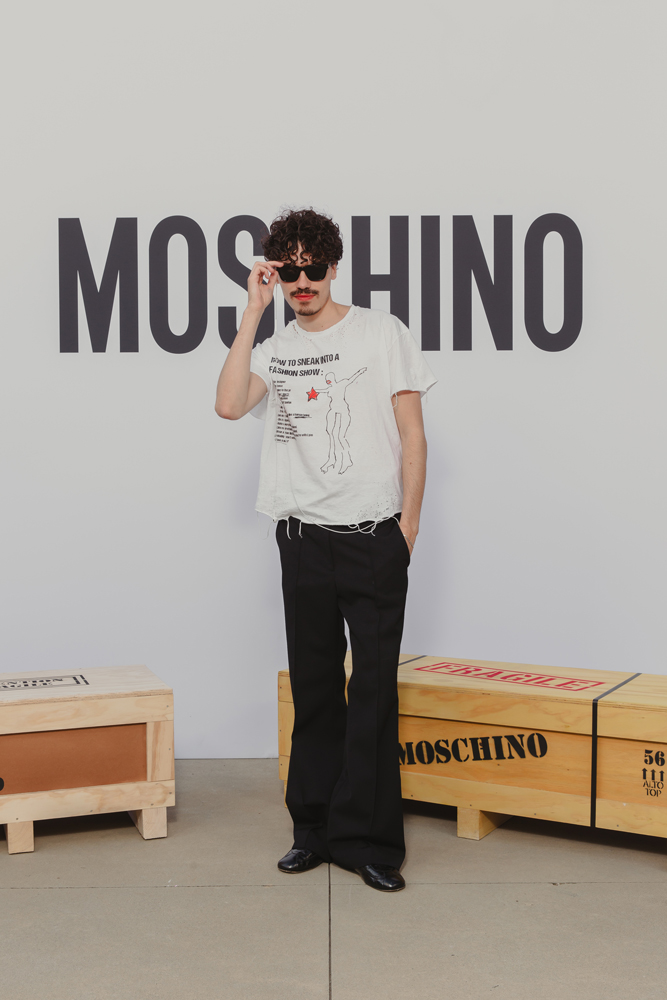Lyas au défilé Moschino printemps-été 2026 © Moschino.